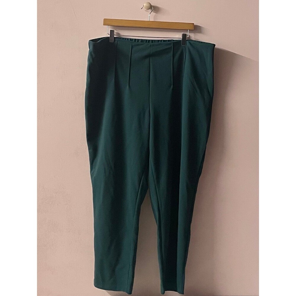 SHEIN Curve Hunter Green Pants Size 4XL